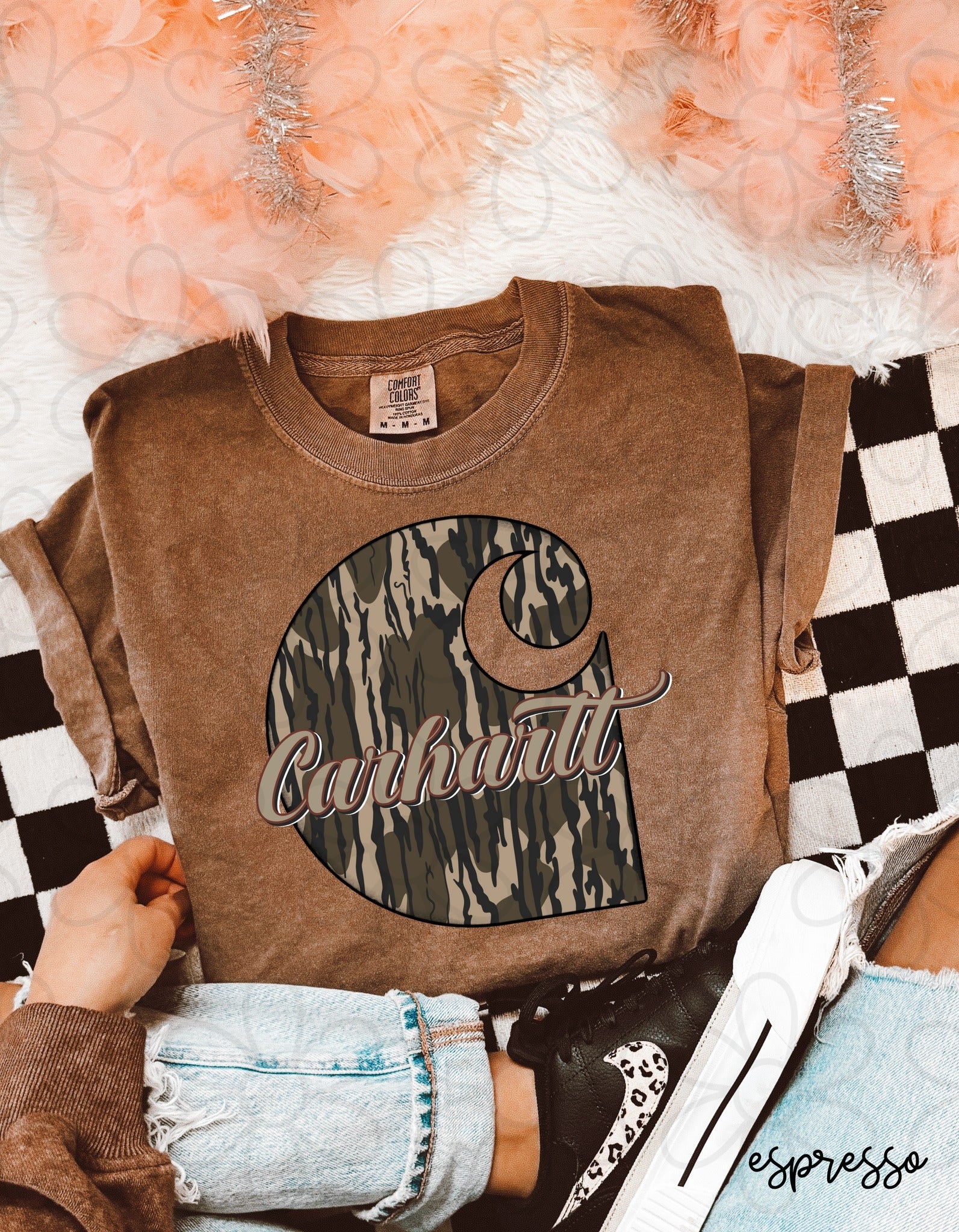 C-Hartt Camo With BrownLetters