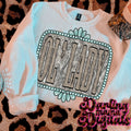 Camo Ol’ Lady Turquoise Plate